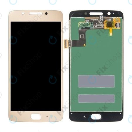 Motorola Moto G5 XT1676 - LCD Displej + Dotykové Sklo (Gold) TFT