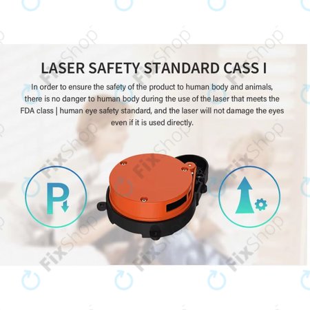 Xiaomi Roborock S4 Max, S5, S5 Max, S6, S6 MaxV, S6 Pure, S7, Mijia 1S - Laserový snímač vzdálenosti