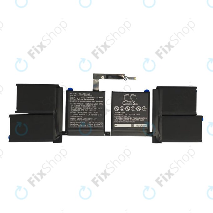 Apple MacBook Pro 16" A2141 (2019) - Baterie A2113 8700mAh HQ