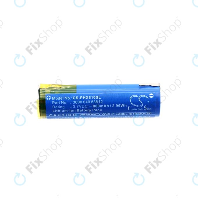 Baterie pro Oral-B Genius X, Philips HX6100 Series, 800mAh, Li-Ion, 3.7V, 3000 040 83812, HQ