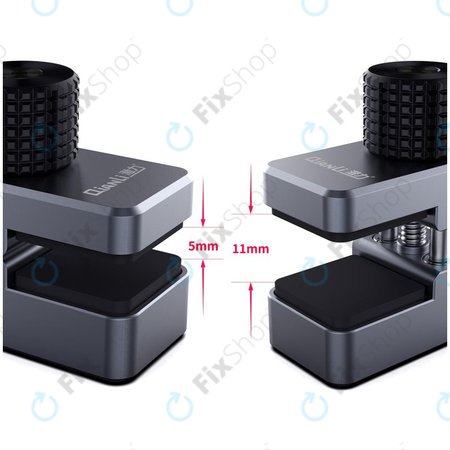 QianLi iClamp - Hliníková Svorka s Gumovou Výplní - Rozpětí 11mm (4ks)