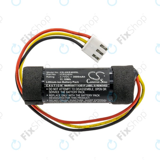 Baterie pro Harman/Kardon Onyx Studio 4, 3000mAh, Li-Ion, 3.7V, ICR22650, HQ