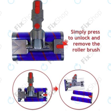 Dyson V-series, Outsize - Podlahová Hubice (2x Váleček)