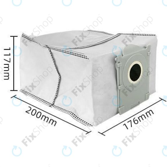 Sáček do vysavače, 4 ks pro Ecovacs Deebot T30c, T50-series, T80-series, X8-series, X9 Pro-series