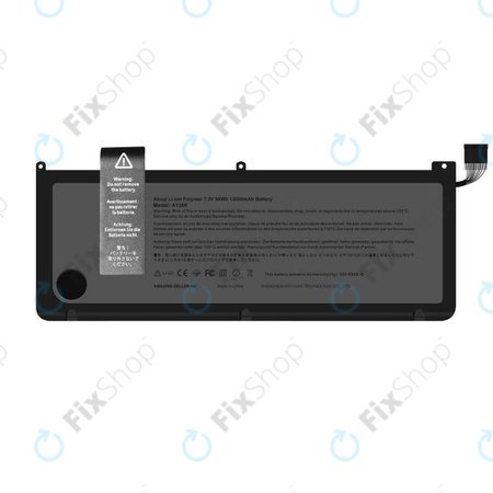 Apple MacBook Pro 17" A1297 (Early 2009 - Mid 2010) - Baterie A1309 12840mAh