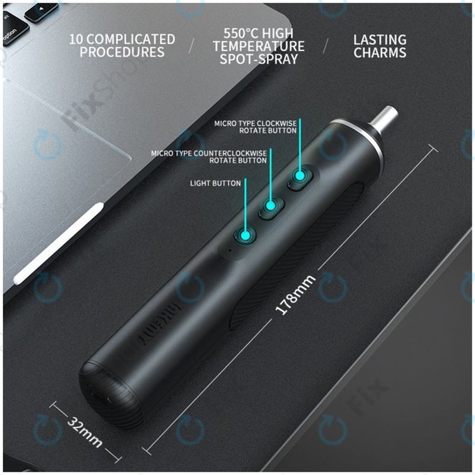 Jakemy JM-Y06 - Inteligentní Precizní Elektrický Šroubovák 16v1