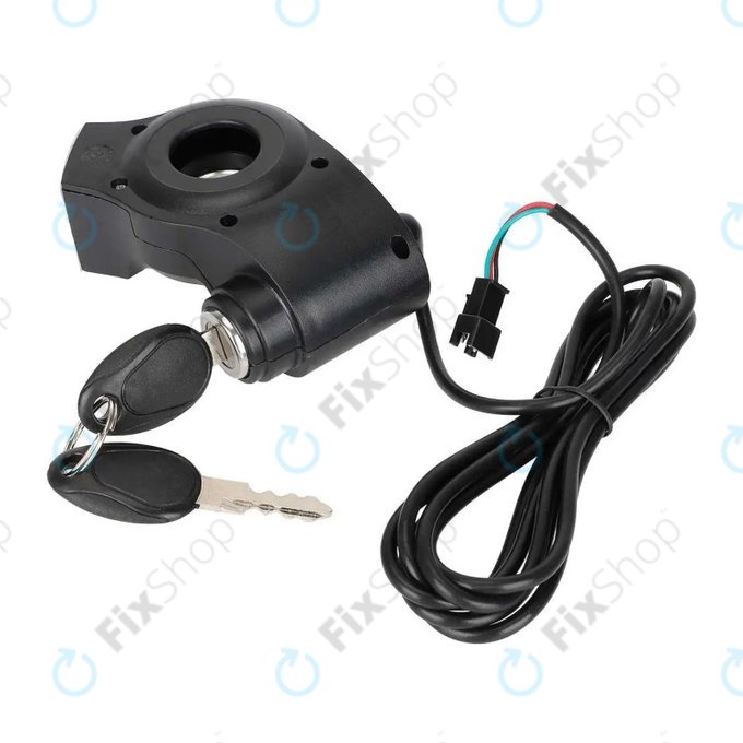 Kugoo Kirin M4, M4 Pro, Speedual, Zero 8X, 10X, MiniWalker, T10-DDM - Spínač Zapalování s Voltmetrem