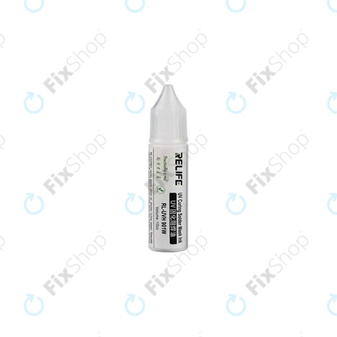 Relife RL-901W - UV Vytvrditelná Pájecí Maska - 10ml (Bílá)