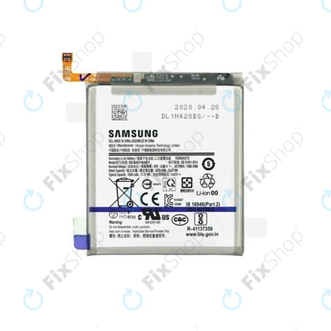Samsung Galaxy A51 5G A516B - Baterie EB-BA516ABY 4500mAh - GH82-22889A Genuine Service Pack