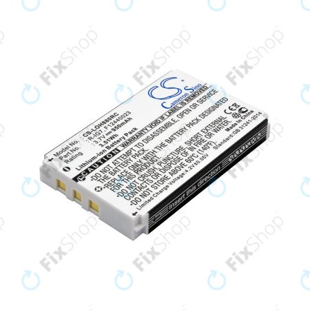 Baterie pro Logitech Harmony 720, 780, 880, 890, 900, 950mAh, Li-Ion, 3.7V, R-IG7, HQ
