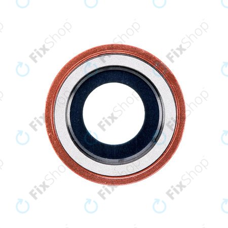 Apple iPhone XR - Sklíčko Kamery s Rámem (Coral)