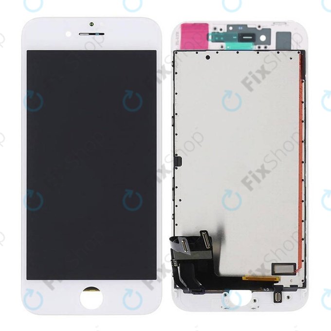 Apple iPhone 8, SE (2020), SE (2022) - LCD Displej + Dotykové Sklo + Rám (White) TFT