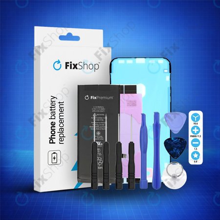 Apple iPhone XR - Baterie 2942mAh FixPremium + Lepka pod Baterii + Lepka pod LCD + Set Nářadí - Multipack