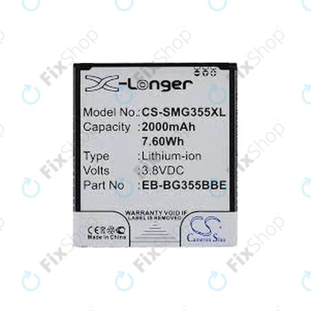 Samsung Galaxy Core 2 G355F - Baterie EB-BG355BBE 2000mAh HQ