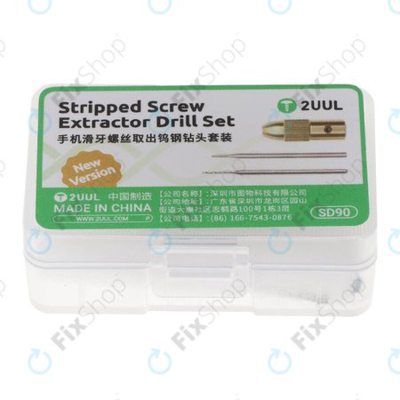Sada vytahováků na poškozené šrouby, 2UUL SD90