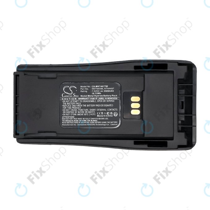 Baterie pro Motorola CP, EP, GP, PM-series, 2500mAh, Ni-MH, 7.5V, PMNN4081, HQ