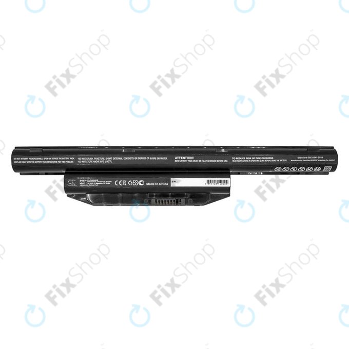 Baterie pro Fujitsu Lifebook A544, A733, A743, E753, S904, 4400mAh, Li-Ion, 10.8V, BPS229, HQ