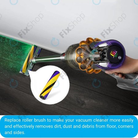 Dyson V11, V12, V15, V15s Detect Submarine - Hlavná Kefa Slim Fluffy (Měkký váleček)