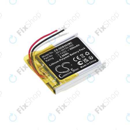 Baterie pro GoPro Hero 4 Session, Hero 5 Session, 800mAh, Li-Pol, 3.7V, 601-06750-000, HQ