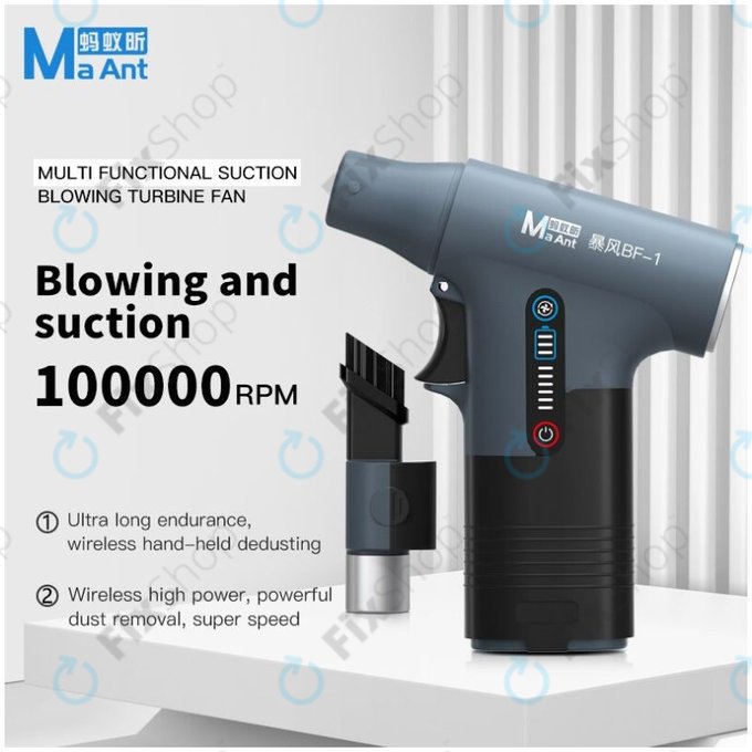 MaAnt BF-1 - Multifunkční Turbínový Ventilátor na Okamžité Chlazení
