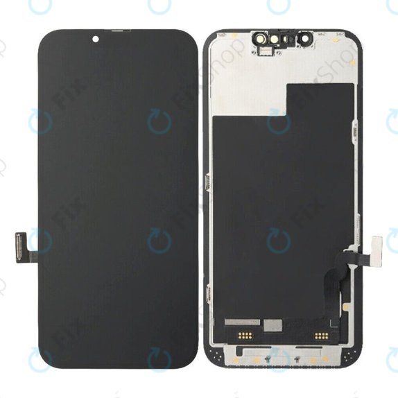 Displej Soft OLED pro iPhone 13, Dotykové sklo s rámem, DIAGNOSTIC