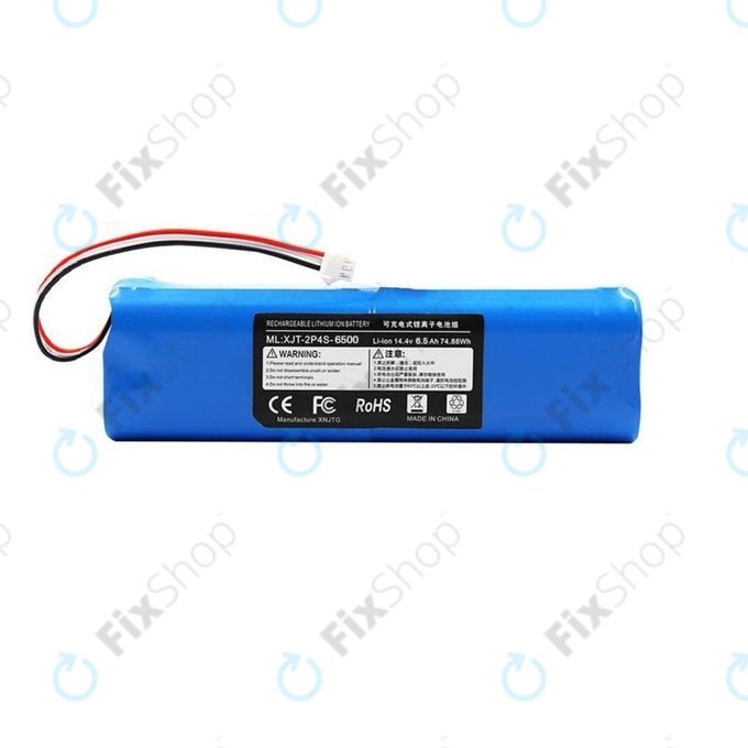 Xiaomi Roidmi EVE Plus, Viomi, Lydsto, Proscenic, Tefal - Baterie XJT-2P4S-6800 Li-Ion 14.4V 6800mAh