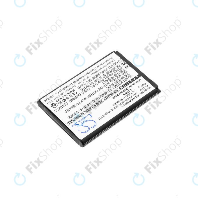 Baterie pro Yealink W53, W53h, W78h, 900mAh, Li-Ion, 3.7V, W53-BATT, HQ