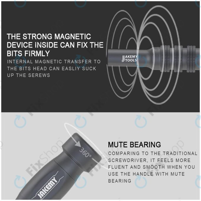 Jakemy JM-8172 - Sada Servisního Nářadí pro Servis Elektroniky 73v1