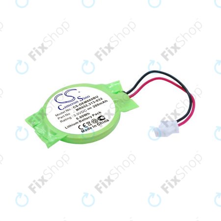 Záložní baterie pro Dell Latitude E6320, 200mAh, Lithium, 3V, 077-A00, HQ