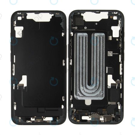 Střední Rám s Baterií pro iPhone 16e | Black | ZD076-00697 | Genuine Apple