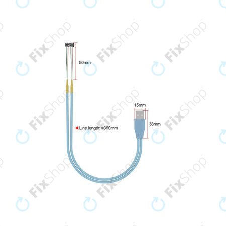 Sunshine SS-908F - Napájecí Kabel pro iPhone (15 - 15 Pro Max)