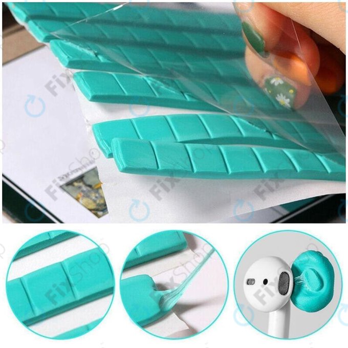 Plastická Hmota na Čištění Telefonů a Sluchátek (6 proužků)