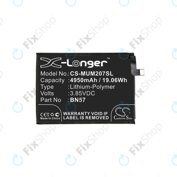 Xiaomi Poco X3 NFC, X3 Pro - Baterie BN57 4950mAh HQ