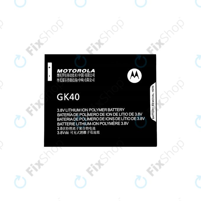 Motorola Moto E4 XT1761, Moto G5 XT1675, Moto E5 Play - Baterie GK40 2800mAh - SNN5976A Genuine Service Pack