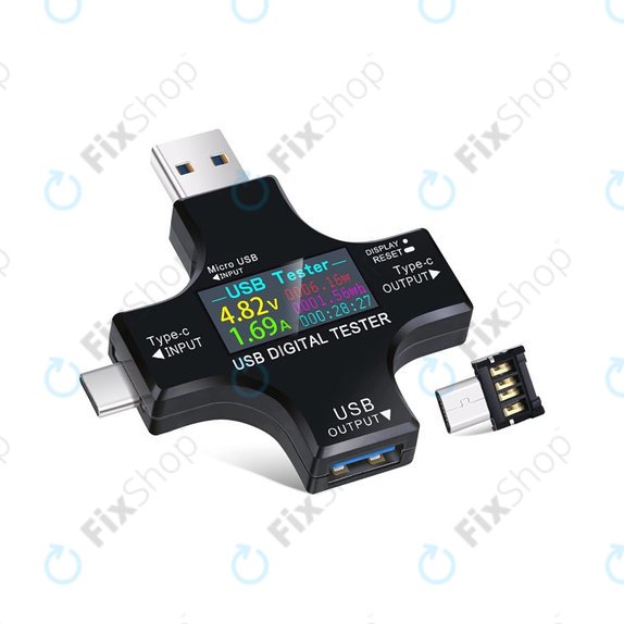 Eversame 2in1 - USB Tester a Multimetr (USB-C a USB 3.0)
