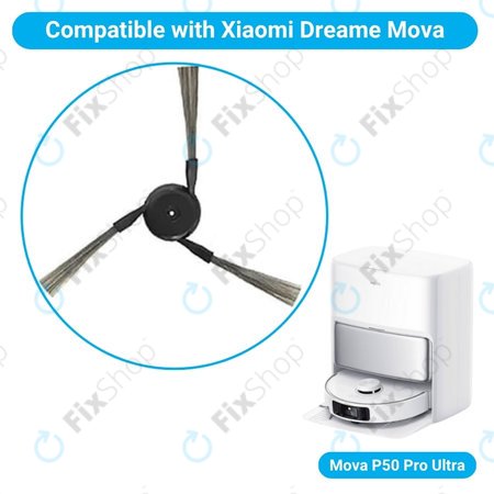 Xiaomi Mova P50 Pro Ultra - Boční kartáč