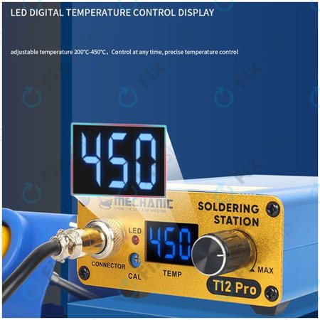 Mechanic T12 Pro - Digitální Pájecí Stanice