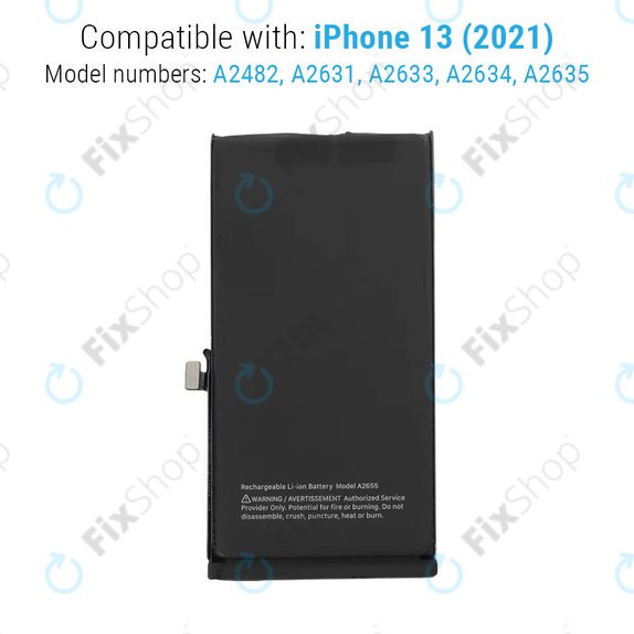 Baterie pro iPhone 13, 3227mAh