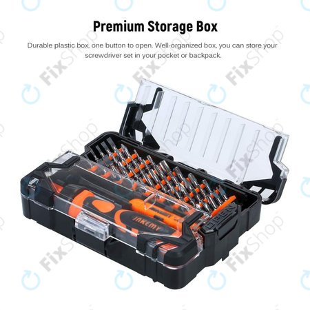 Jakemy JM-6124 - Sada Servisního Nářadí pro Servis Elektroniky 48v1