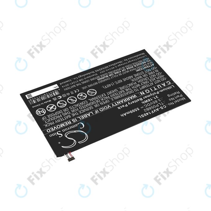 Baterie pro Vodafone Tab Prime 7, 5500mAh, Li-Pol, 3.85V, TLP058B2, HQ