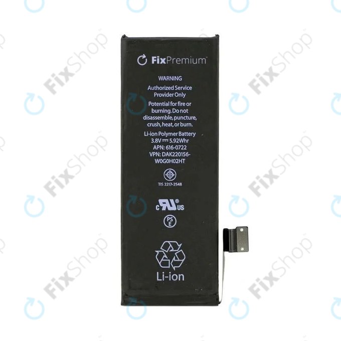 Apple iPhone 5S - Baterie 1560mAh FixPremium