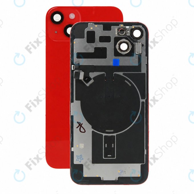 Sklo zadního housingu pro iPhone 14 Plus, (PRODUCT)RED, Pulled A