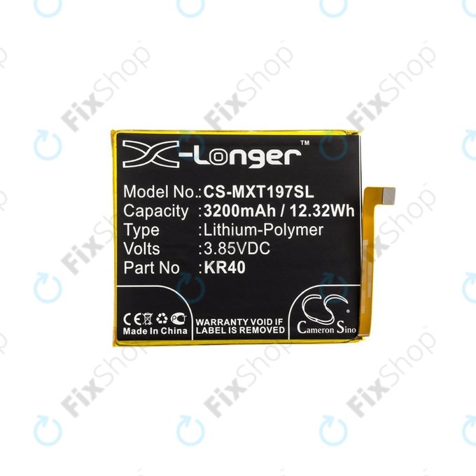 Motorola One Vision - Baterie KR40 3200mAh HQ