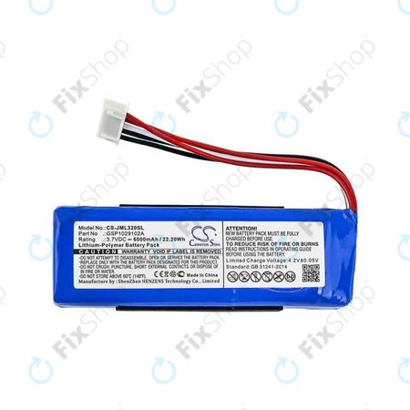 JBL Charge 3 (2016) - Baterie Li-Pol 6000mAh HQ