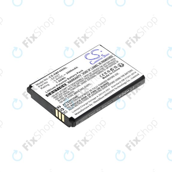 Baterie pro Xiaomi F490 4g, 2000mAh, Li-Pol, 3.8V, DC027, HQ