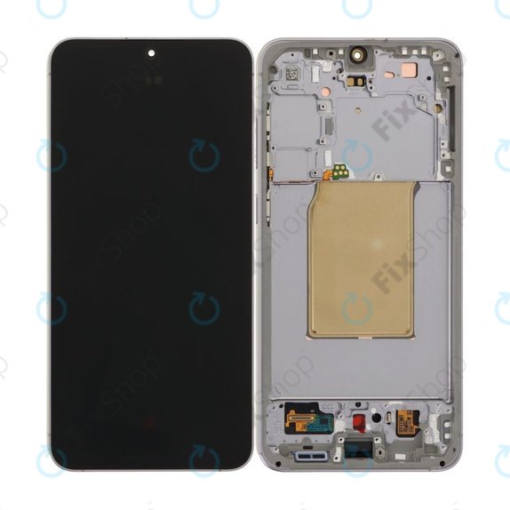 Samsung Galaxy S25 FE - LCD Displej + Dotykové Sklo + Rám (Jetblack) OLED