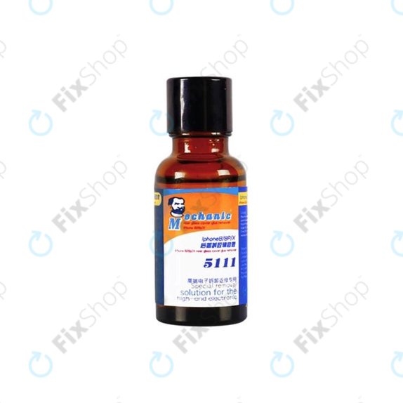 Mechanic 5111 - Odstraňovač Lepidla Ze Zadních Skel (iPhone 8 - 14 Pro Max) - 20ml
