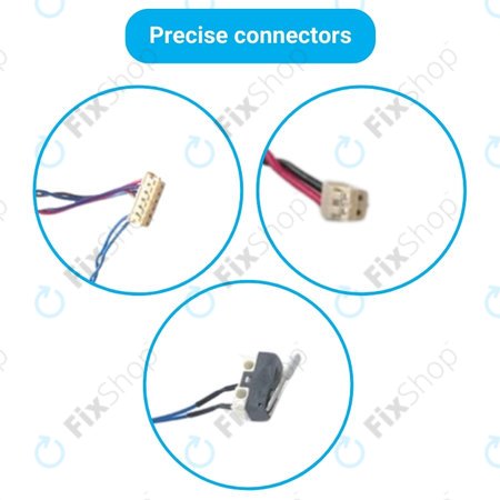 Ecovacs Deebot N-series, T-series, Ozmo-series - Kolo s Motorem (Pravé)