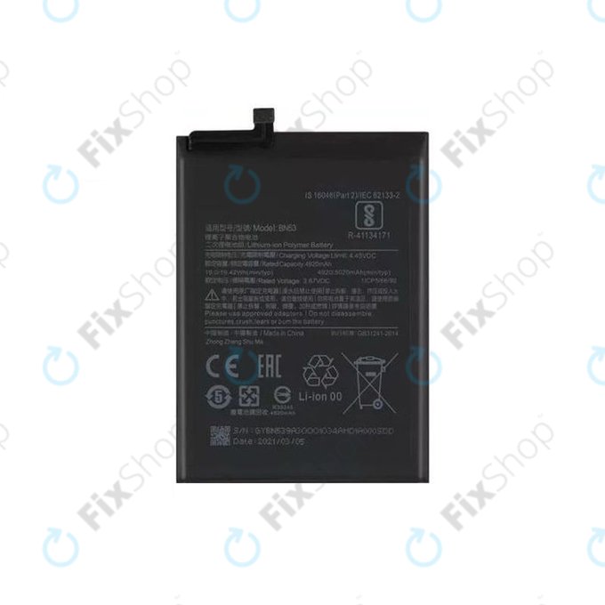 Xiaomi Redmi Note 9 Pro - Baterie BN53 5020mAh