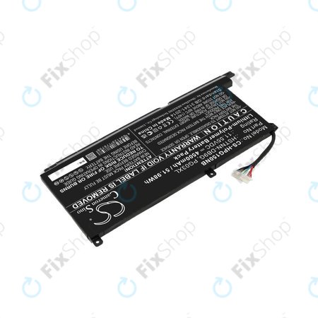 Baterie pro HP Pavilion Gaming 15,16, Spectre X360 15, 4500mAh, Li-Pol, 11.55V, 3ICP6/60/72, HQ